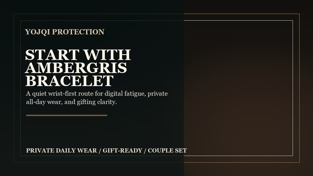 Why October 12 Starts with Ambergris Bracelet