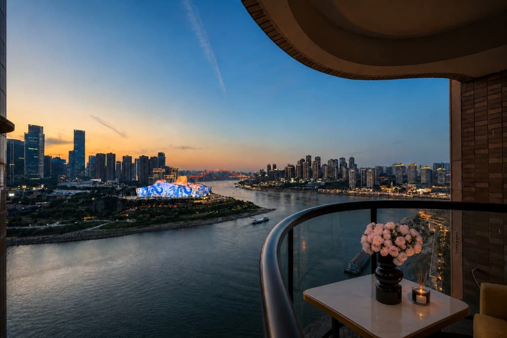 私享阳台·江景大床套房